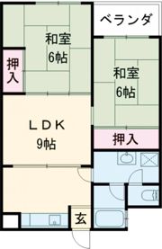 ルミウス北高下の間取り画像