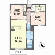 レフィシア城南の間取り画像