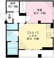 ビューノたかの台の間取り画像