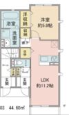 ハーブス カモミールの間取り画像