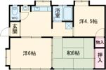 沖野3丁目33－16貸家の間取り画像