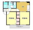 エーデルハイムエヒメの間取り画像