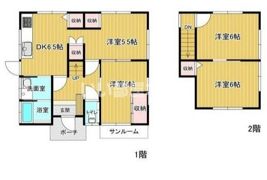 香西南町貸家の間取り画像