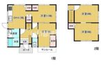 香西南町貸家の間取り画像