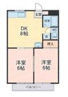 クイーンズ2の間取り画像