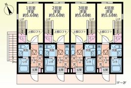 シティハイツ霞ヶ関の間取り画像