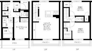 プラハテラス東大前の間取り画像