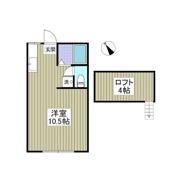 久保田ハイツ3号棟の間取り画像