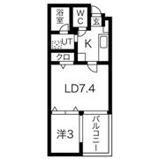 マンダリンコートささしまライブの間取り画像