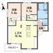 ディアス不動前Bの間取り画像