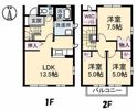 モンテベルデ A棟の間取り画像