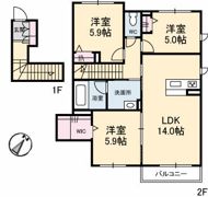 ShaMaison γの間取り画像