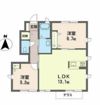 リスペクト白石の間取り画像