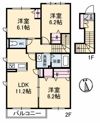 リラフォートfの間取り画像