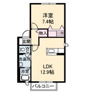 シャーメゾン昭和 I棟の間取り画像