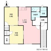 ドエル八幡 B棟の間取り画像