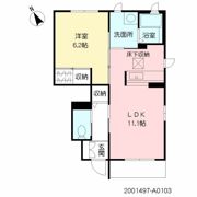ファミーユ Aの間取り画像