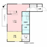 プチメゾン畑中IIの間取り画像