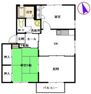 シャーメゾン昴 C棟の間取り画像