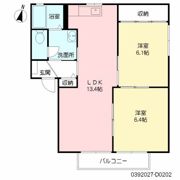フレグランスサンライズ D棟の間取り画像