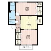 ホープ・ビラの間取り画像