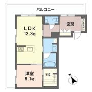 ウィステリアガーデンの間取り画像