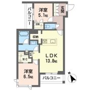 ウィステリアガーデンの間取り画像
