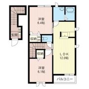 リバティー2番館の間取り画像