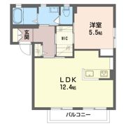 フォレスト・ヒルズBの間取り画像