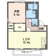 メゾンカトレアAの間取り画像