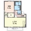 メゾンカトレアAの間取り画像