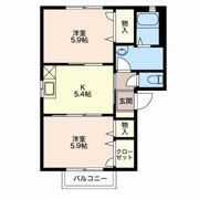 フォーレスιの間取り画像