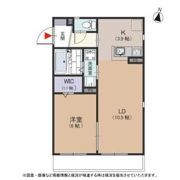 コンテッサ名駅の間取り画像