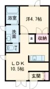 Eノースの間取り画像