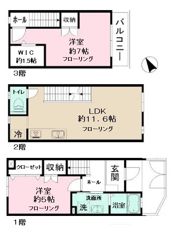 リフレックスコートの間取り画像