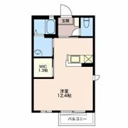ヴァンフルール Bの間取り画像
