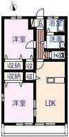 ウィズハイム曙の間取り画像