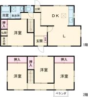 陽だまりと語らいのラ・クレマの間取り画像