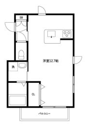 ノーブルヴィラージュ城山の間取り画像