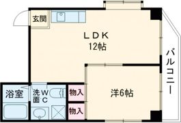 ビレッジスミダの間取り画像