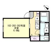 ベイルームグレイス相模大野の間取り画像