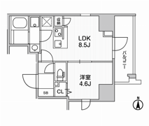 Weave Base-UENO NORTHの間取り画像