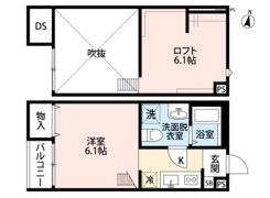 Gluck 大宮公園（グリュックオオミヤコウエン）の間取り画像