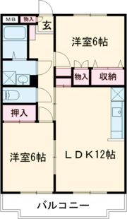 KTD羽村の間取り画像
