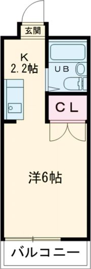 メゾンたかのの間取り画像