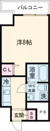 ラシーヌ宿院の間取り画像