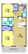ARTH平松の間取り画像