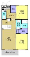 ARTH平松の間取り画像
