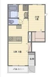 LOTUS新居 2の間取り画像