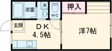 ルミウス阿方の間取り画像